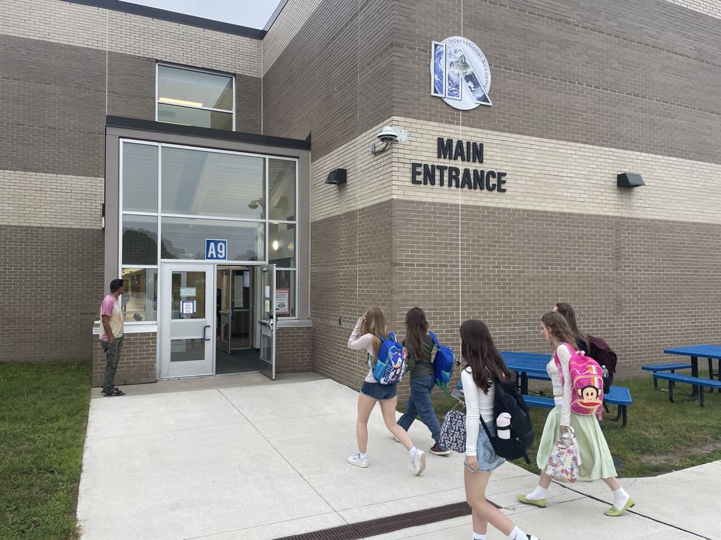 IAW students 1st day of school