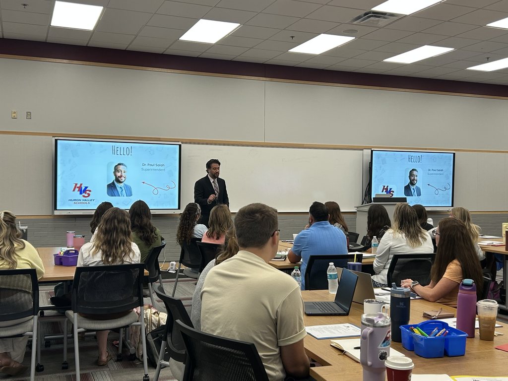 New HVS educators meet with Supt. Salah