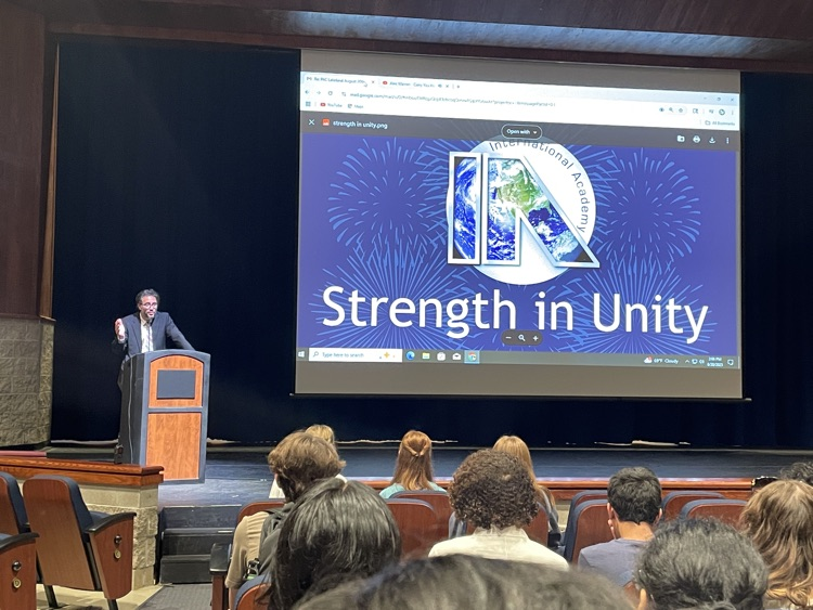 dr Salah speaking