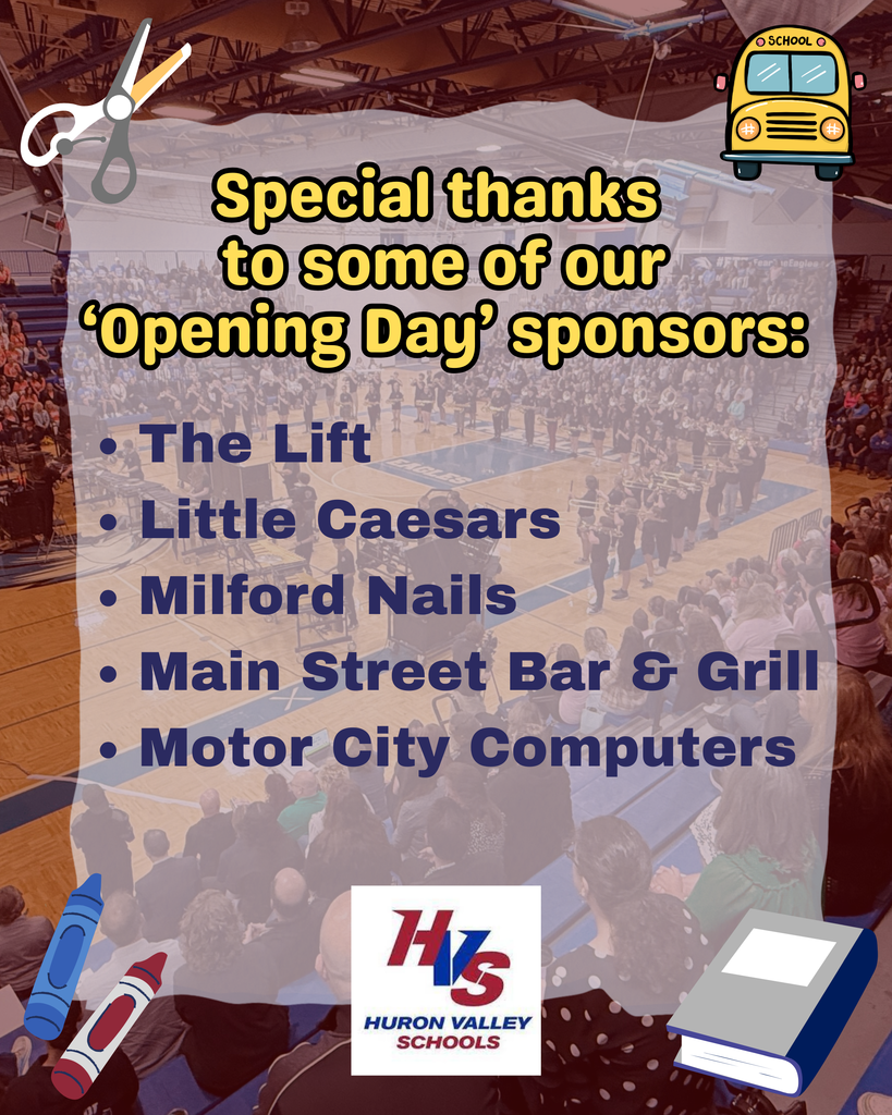 Opening day sponsor