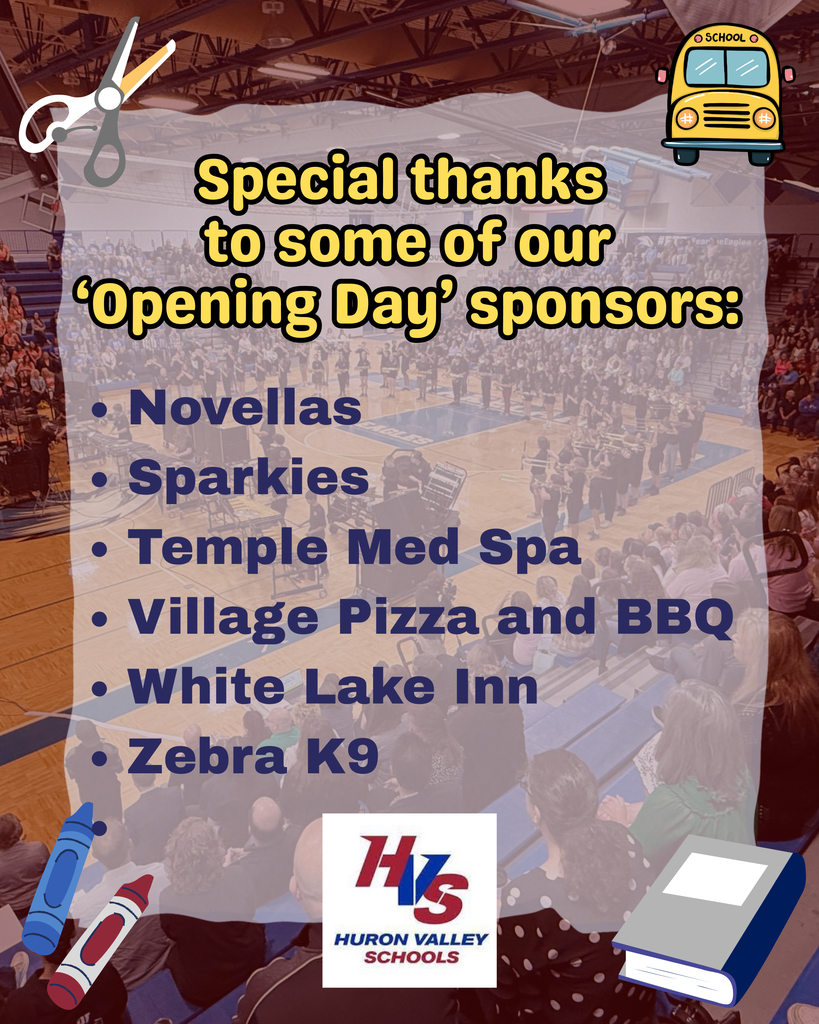 Opening day sponsor
