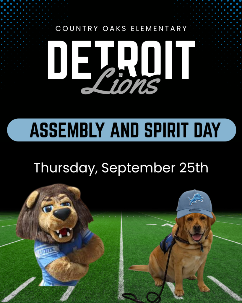 Get your lions gear ready for September 25th!