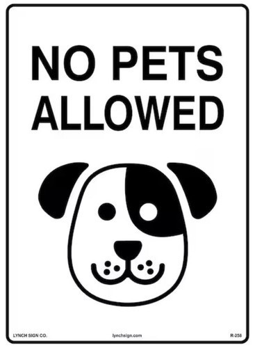 Keep your furry friends home! :)