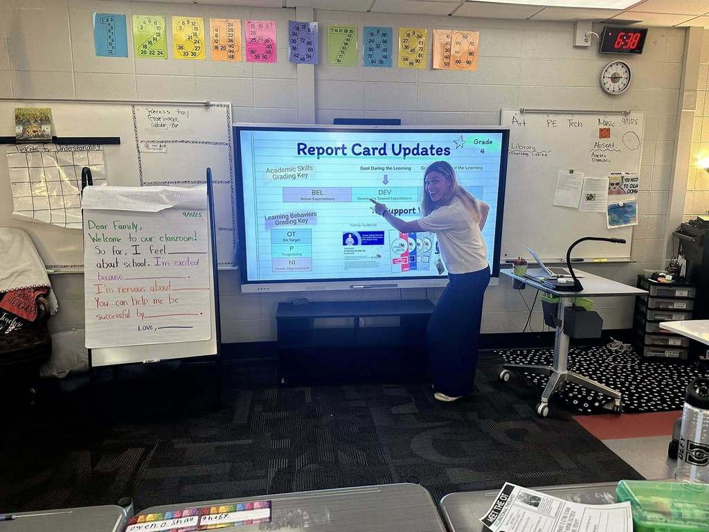 Curriculum night at elementary schools around the district