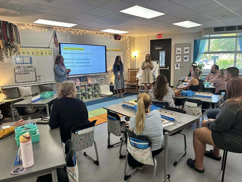 Curriculum night at elementary schools around the district