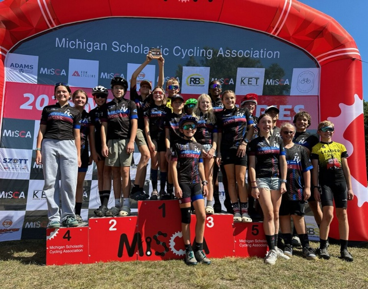 Congratulations to the Huron Valley United Racing middle school team, they have won the last two weekends at their Michigan Scholastic Cycling Association (MiSCA). #wearemuir