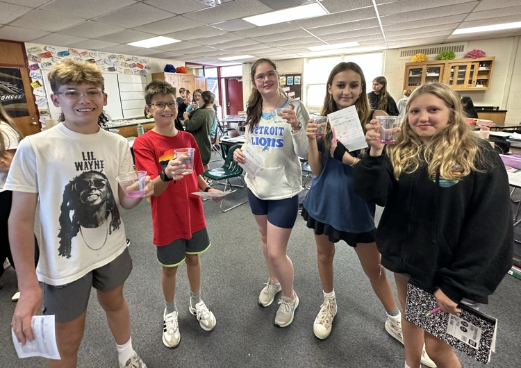 This week, Muir 7th grade scientists became outbreak detectives! #wearemuir