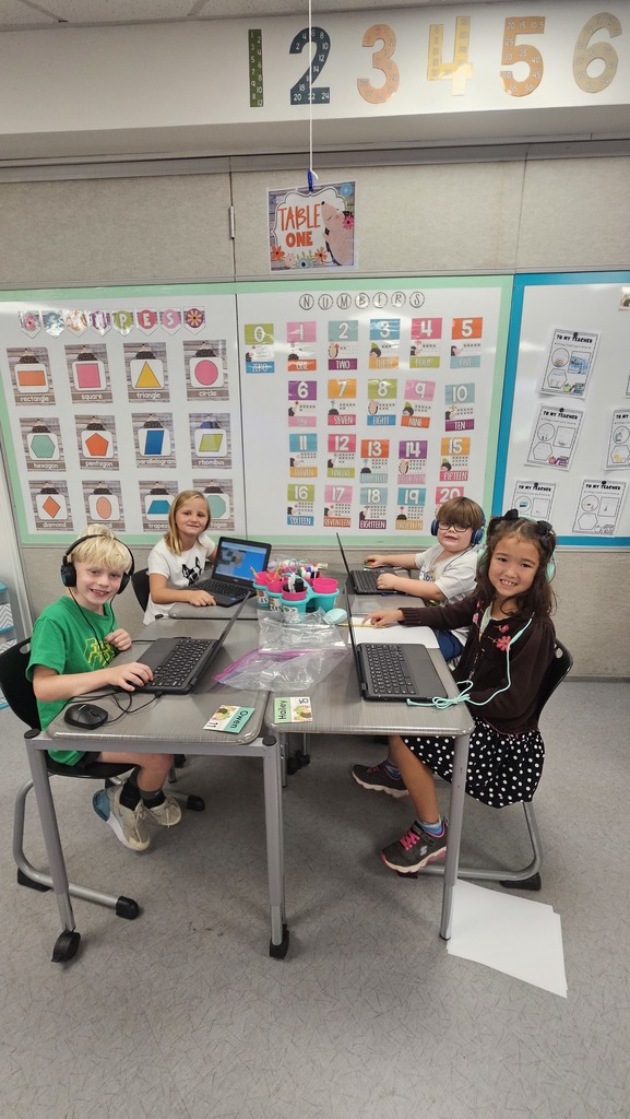 Students on chromebooks