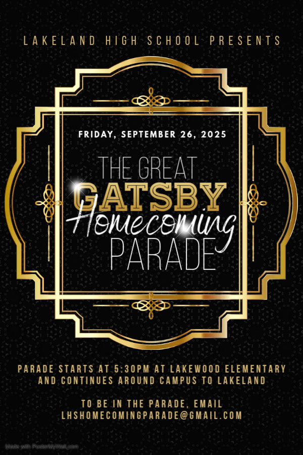 Don't forget to check out Lakeland's Homecoming Parade this Friday!