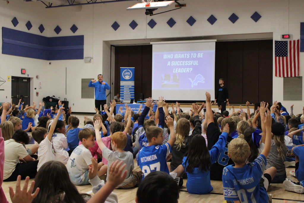 We learned a lot about leadership during our assembly today.