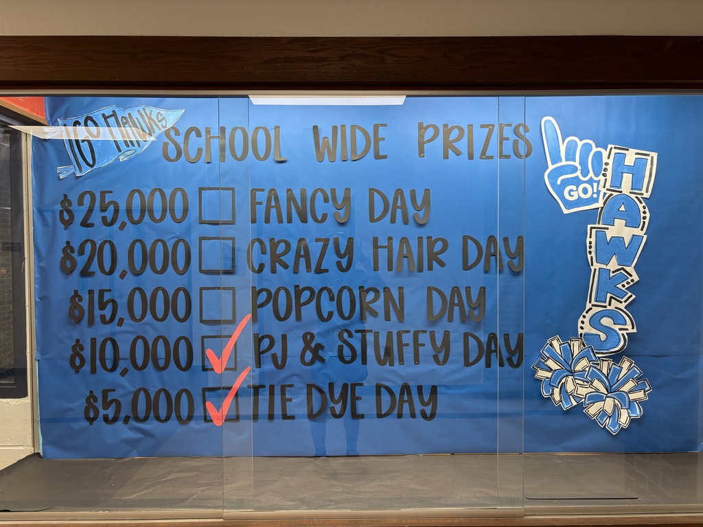 School wide color run donation prizes