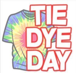 Tie Dye Day - picture of shirt