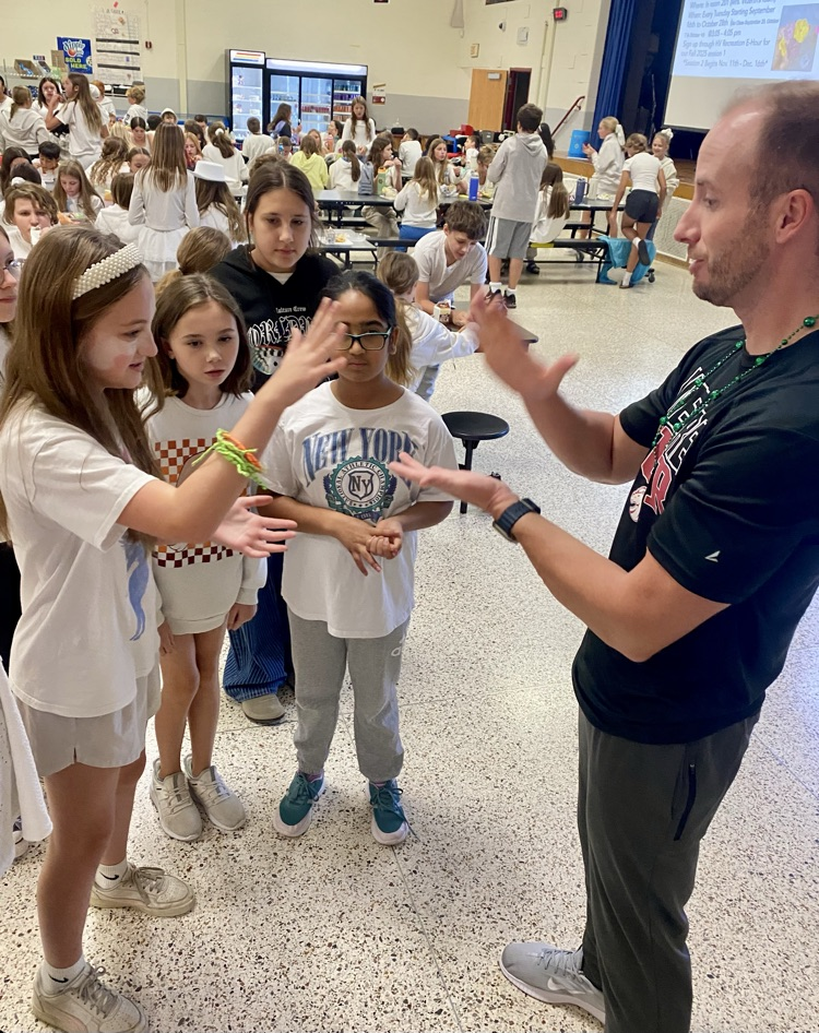 Class colors, pep assembly, staff vs student volleyball, Milford High School visitors, school wide Rock Paper Scissor challenge and a whole lot of school spirit. What a community we have! #wearemuir