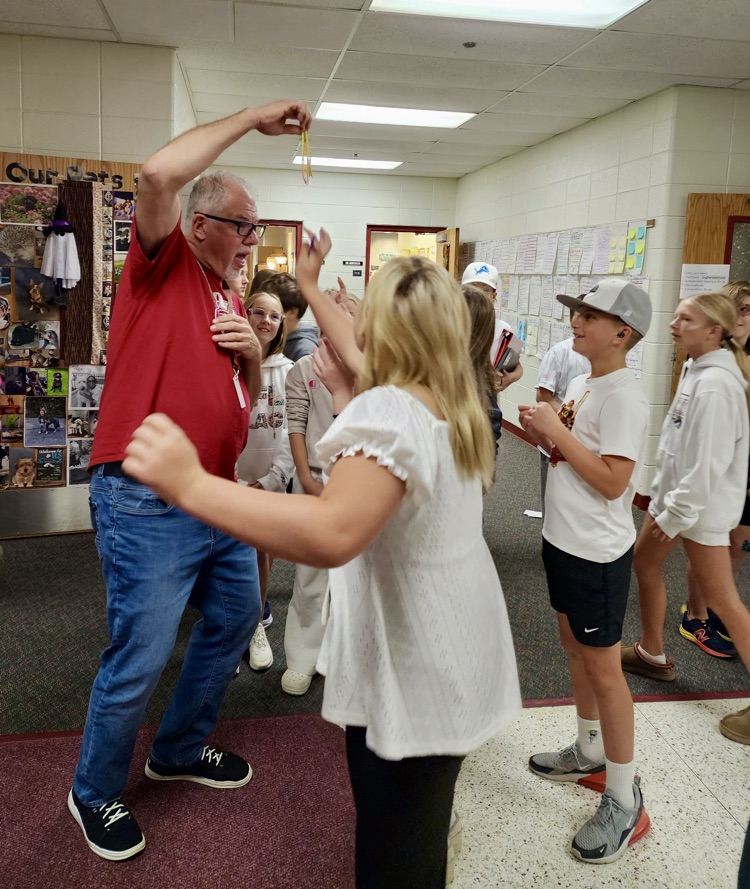Class colors, pep assembly, staff vs student volleyball, Milford High School visitors, school wide Rock Paper Scissor challenge and a whole lot of school spirit. What a community we have! #wearemuir