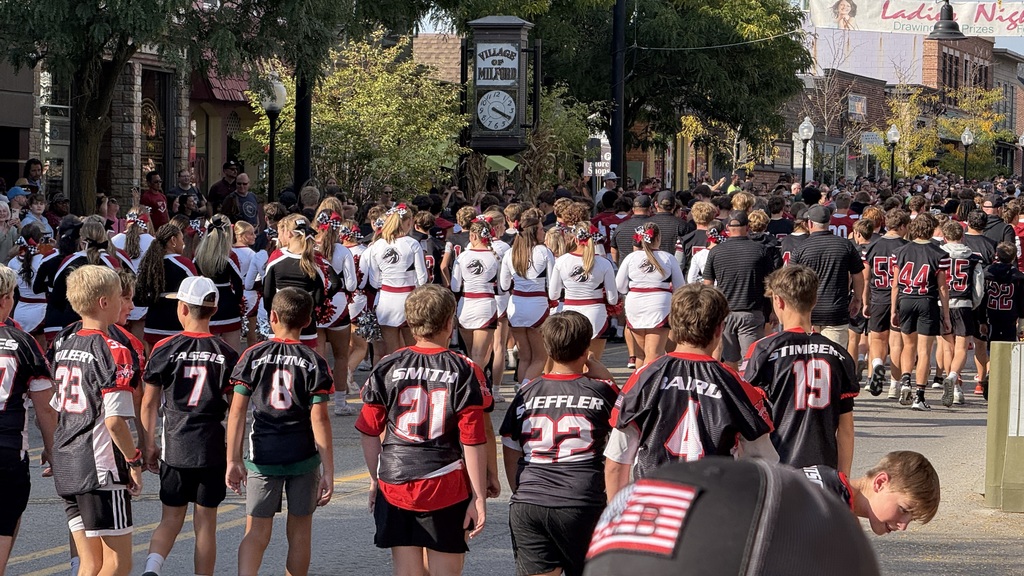 Milford homecoming Parade