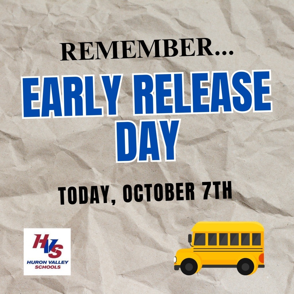 Remember...Early Release Day Today, October 7th