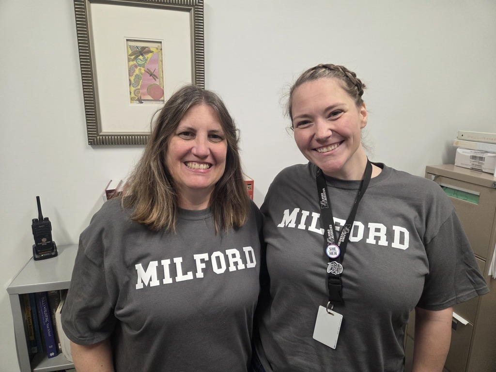 At MHS the staff love participating in spirit weeks, as well!