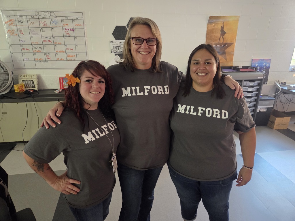 At MHS the staff love participating in spirit weeks, as well!