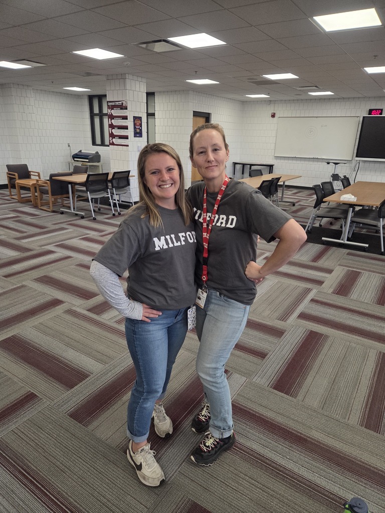 At MHS the staff love participating in spirit weeks, as well!