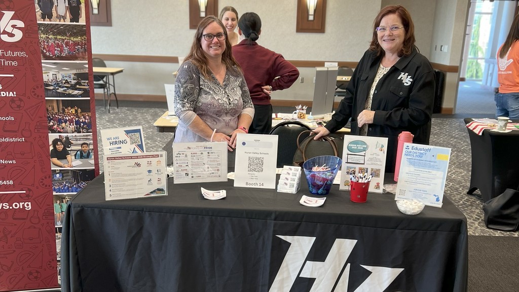 Picture of HVS at job fair in Saginaw
