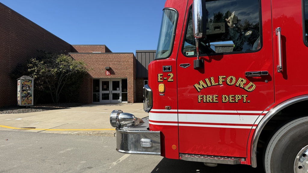 Milford Fire Dept. fire safety assembly