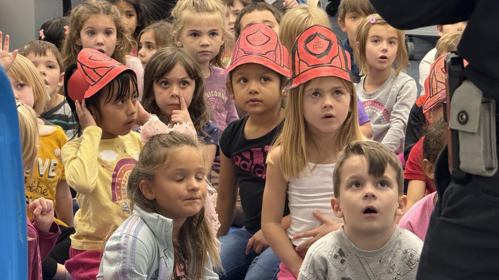 Milford Fire Dept. fire safety assembly