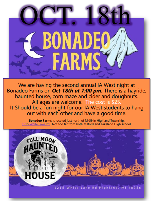 Haunted hayride/house