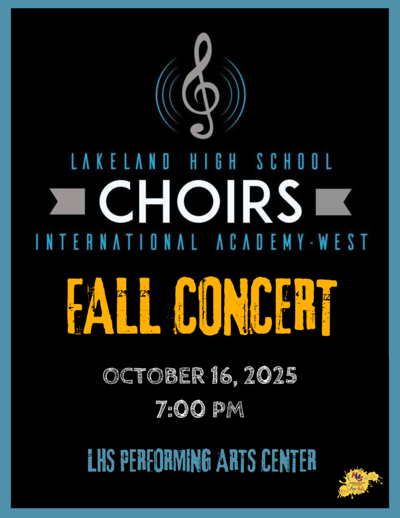 Promo Lakeland Choir Concert