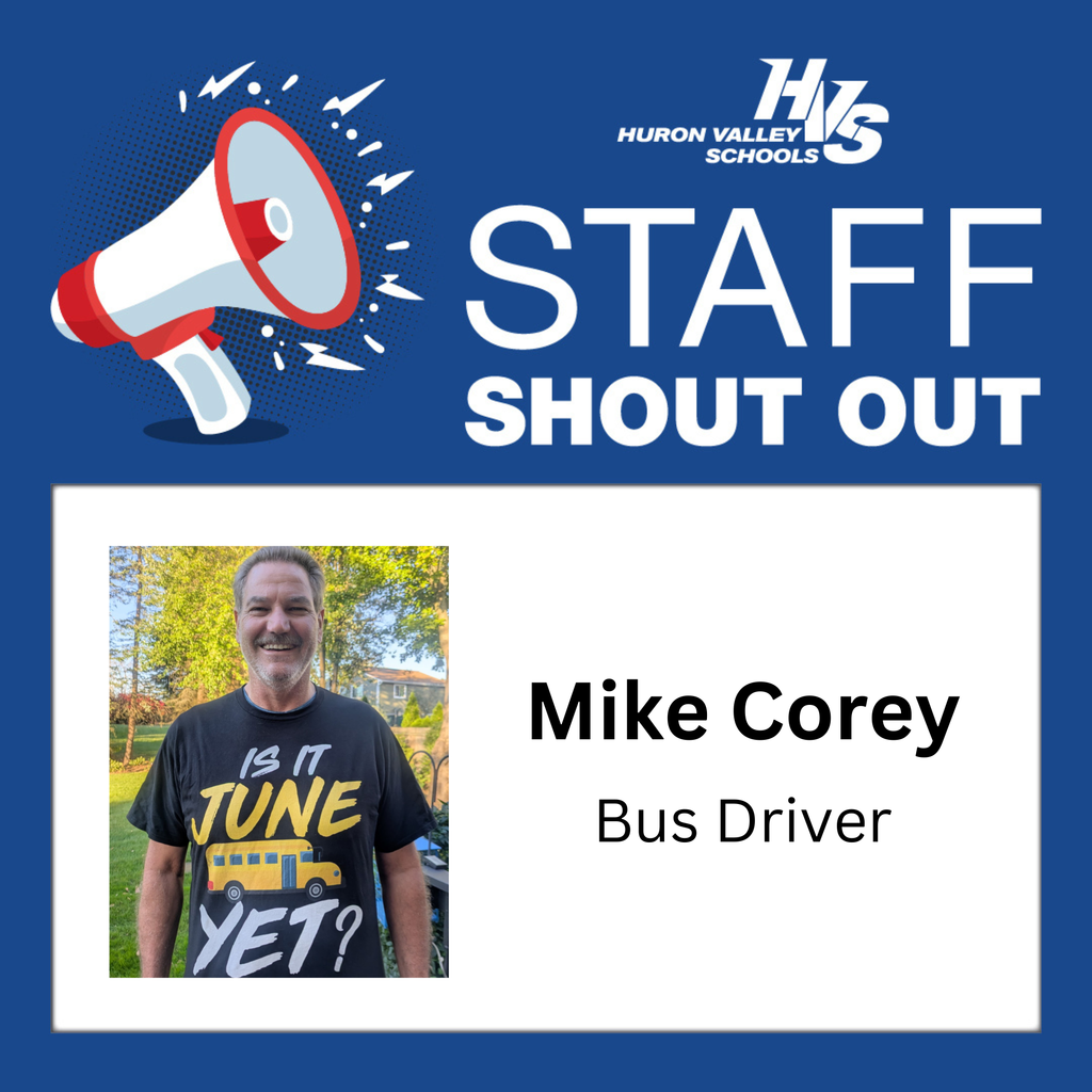 Staff Shout Out Mike Corey