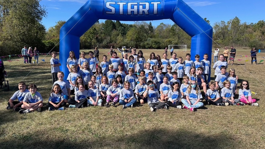 Group of students at Fun Run