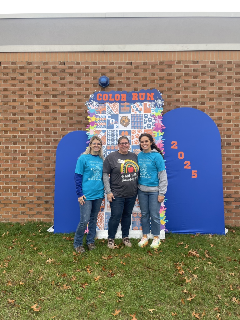 A HUGE thank you to our Color Run team!