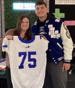 Congratulations to Mrs. Short for being chosen to wear a senior jersey.