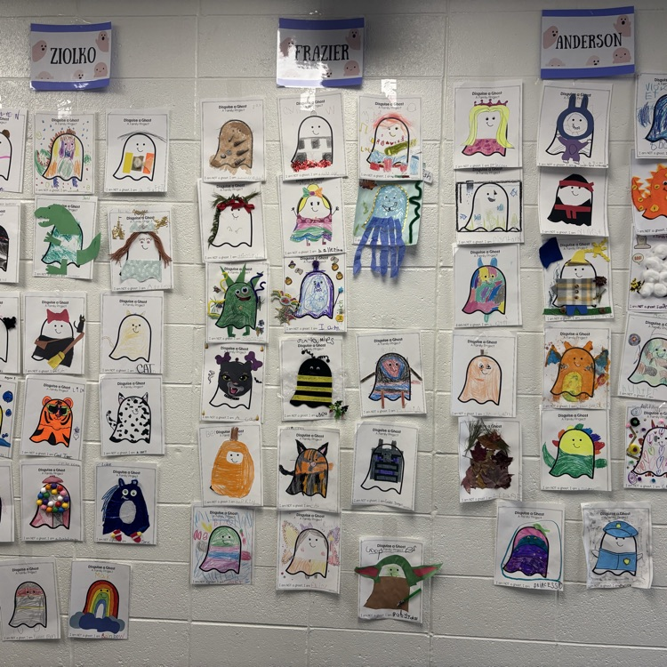 ghost disguise kindy activity