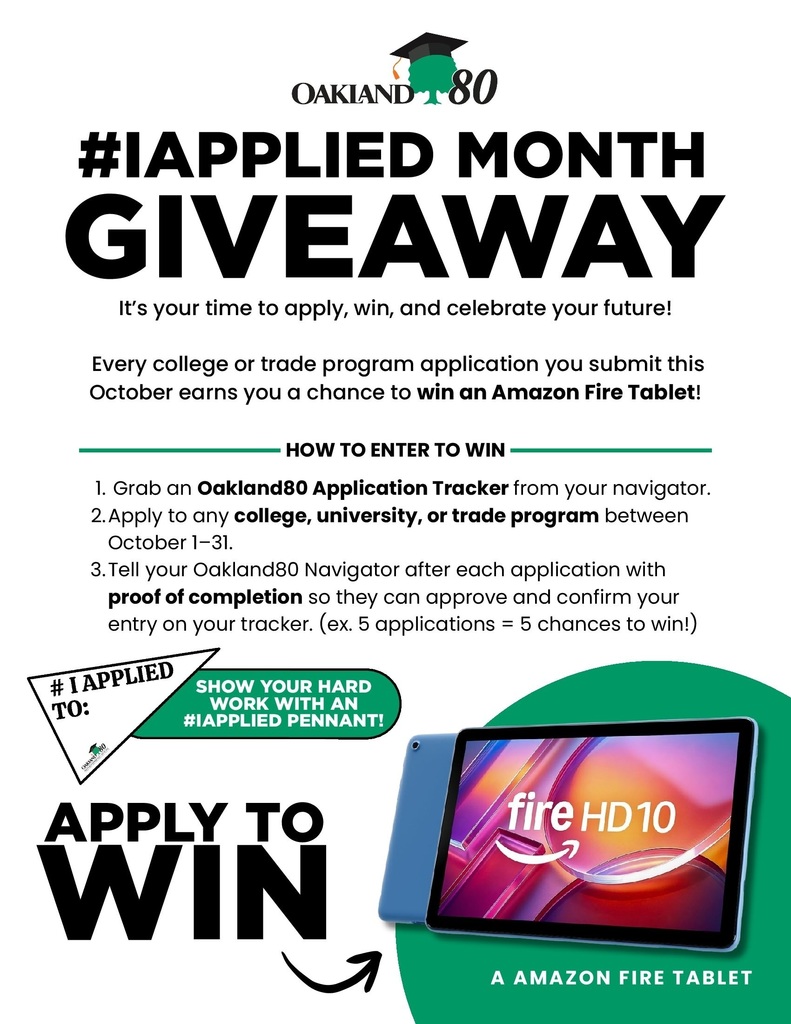 I APPLIED Flyer