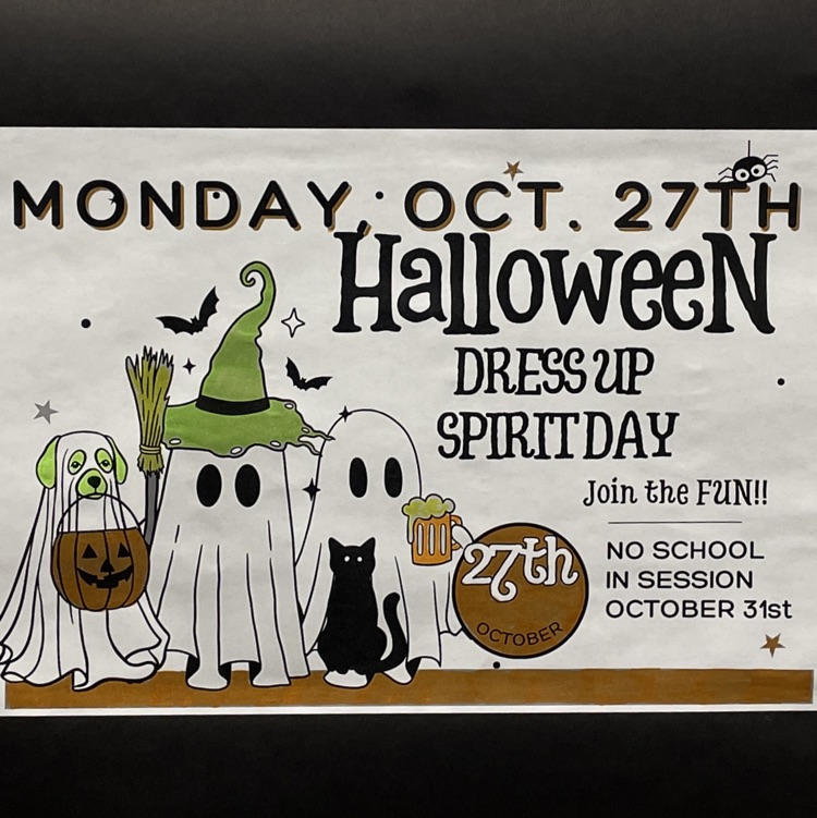 Halloween on Monday 27th