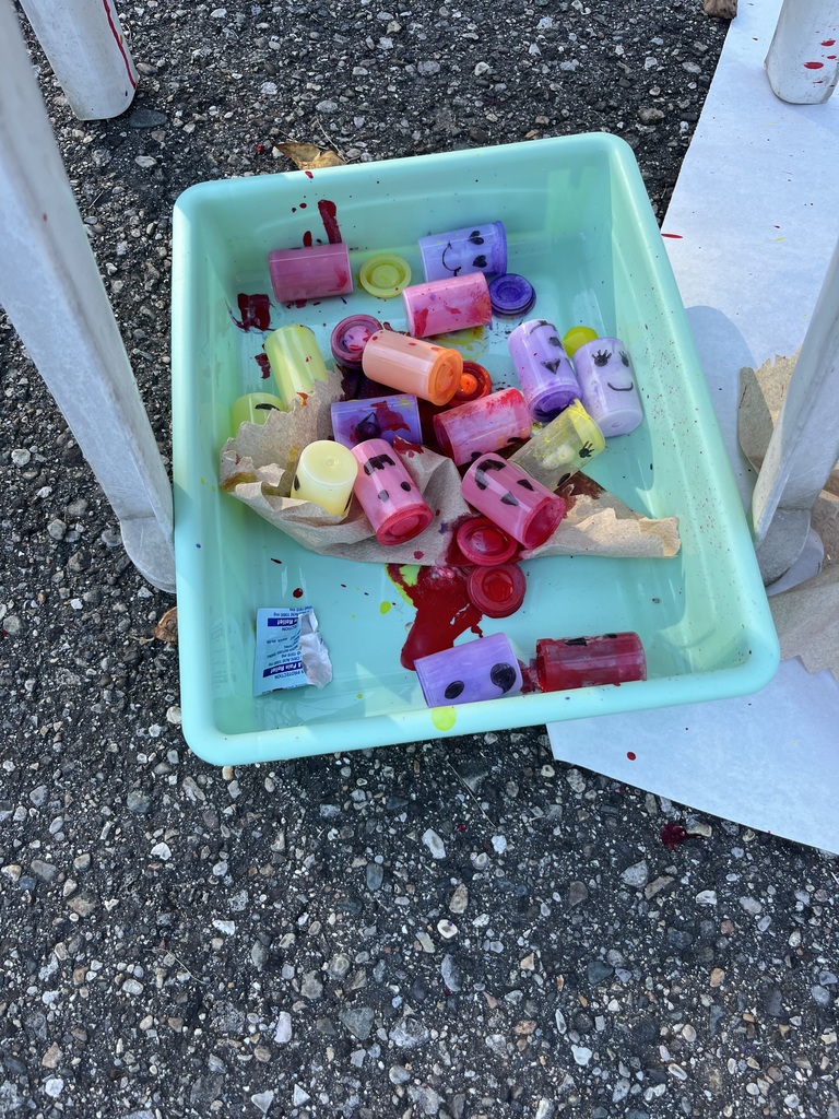 monster mash paint experiment