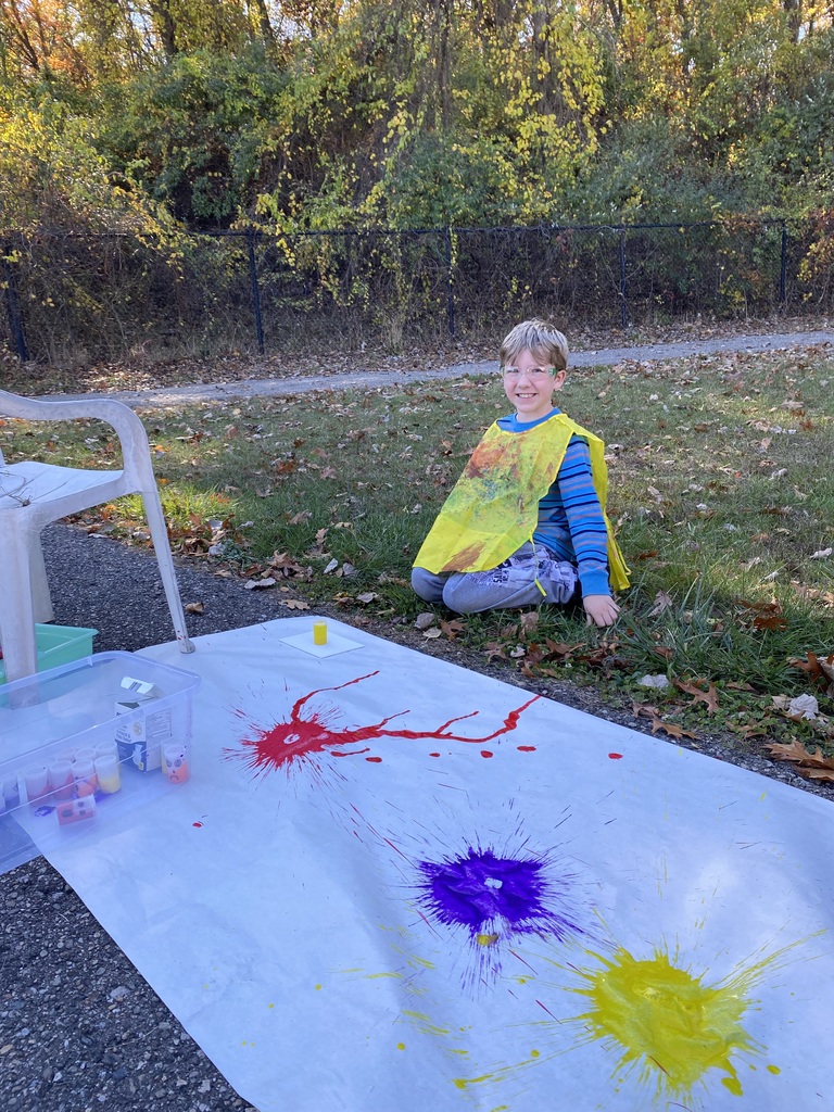 monster mash paint experiment