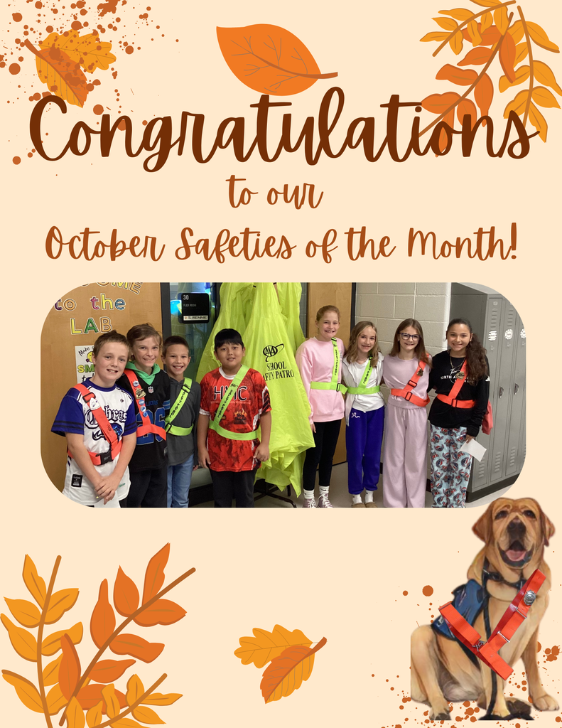 Congratulations to our Safeties of the Month!