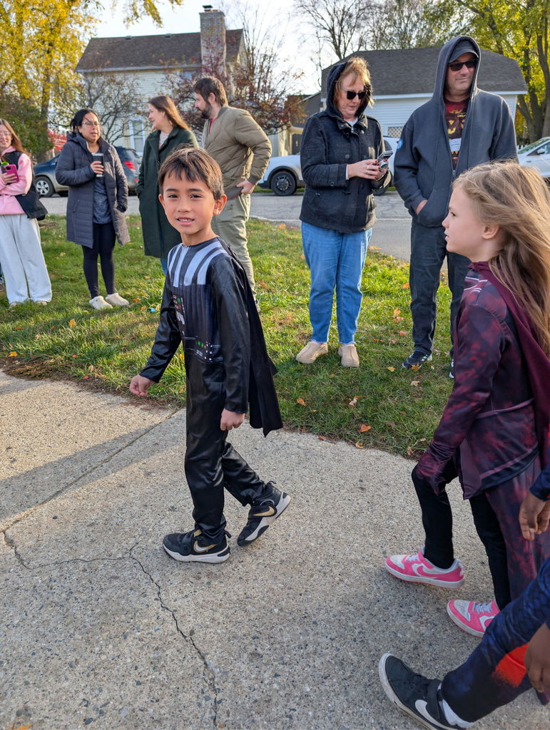 little boy dressed as batman