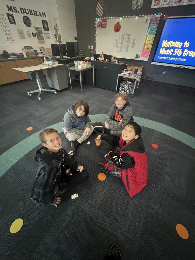 halloween fun in music class