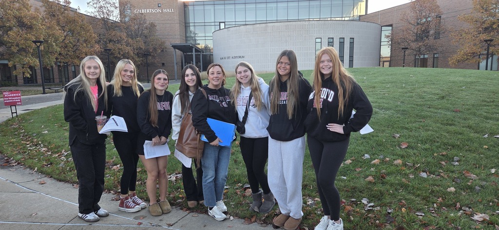 Students who attended the Future teachers conference