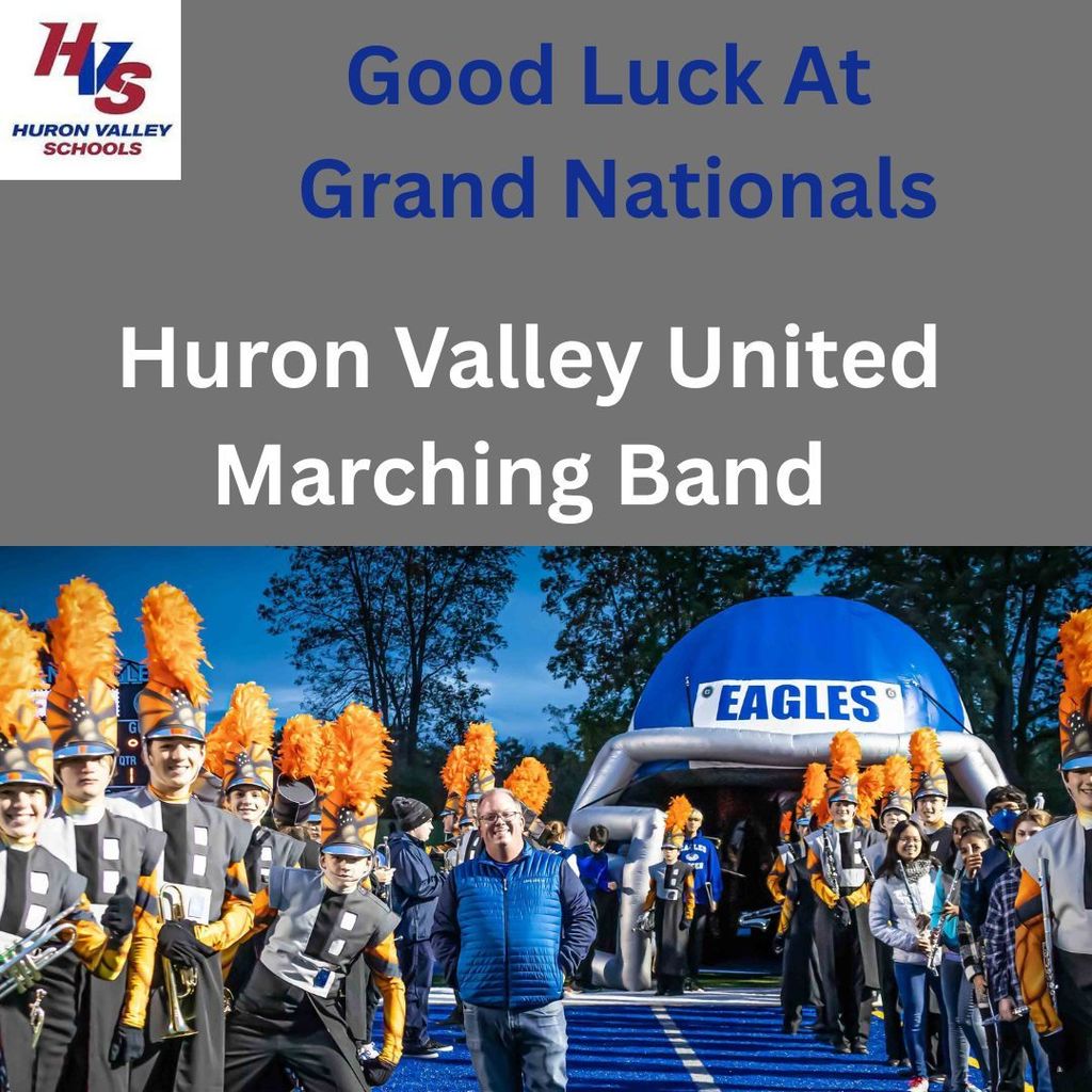 Good luck marching band at Grand Nationals 
