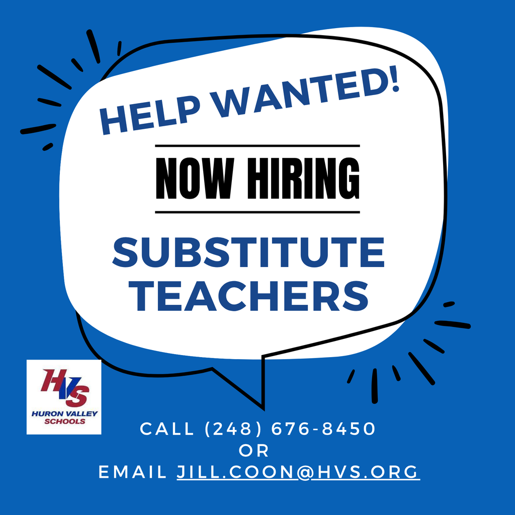 HVS now hiring substitute teachers