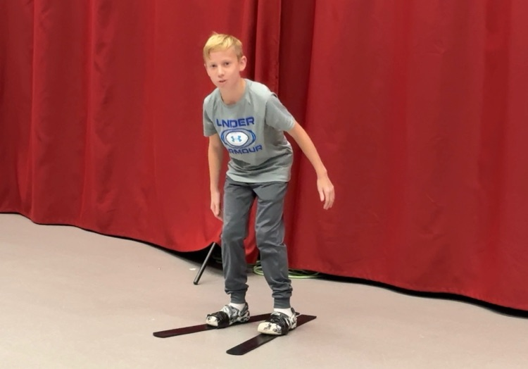 6th grade Communication Arts students took to the stage to teach others “How To” do some really cool things today. Great job Colts! #wearemuir