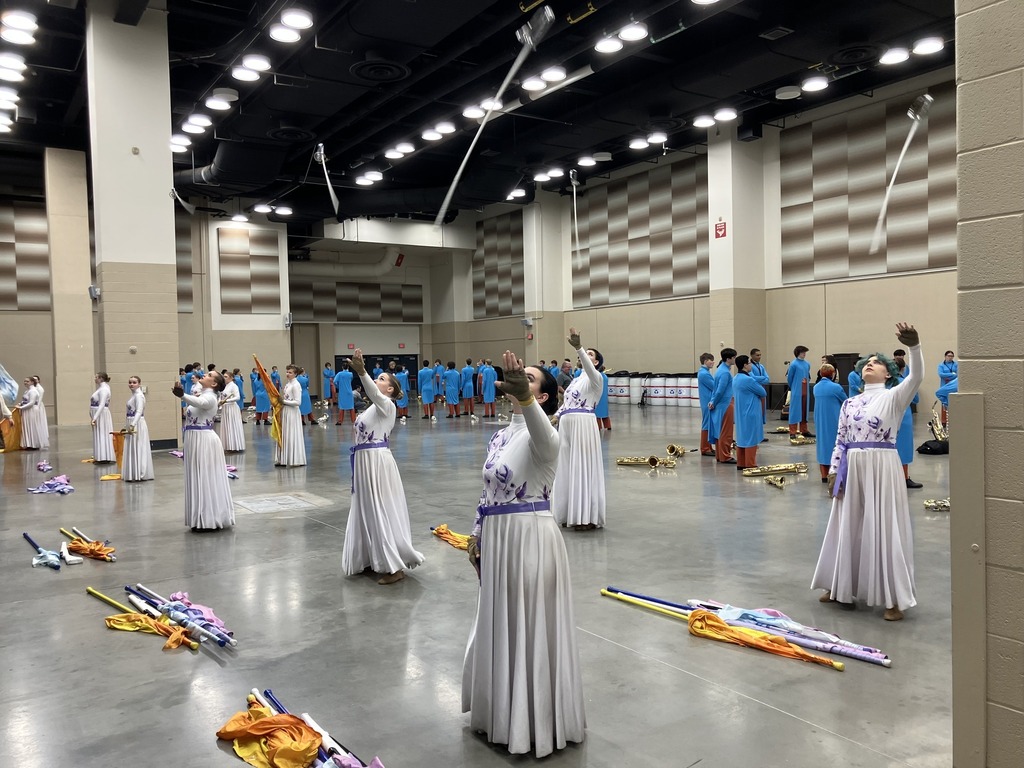 Huron Valley United Marching Band performs at grand nationals - courtesy MCBA