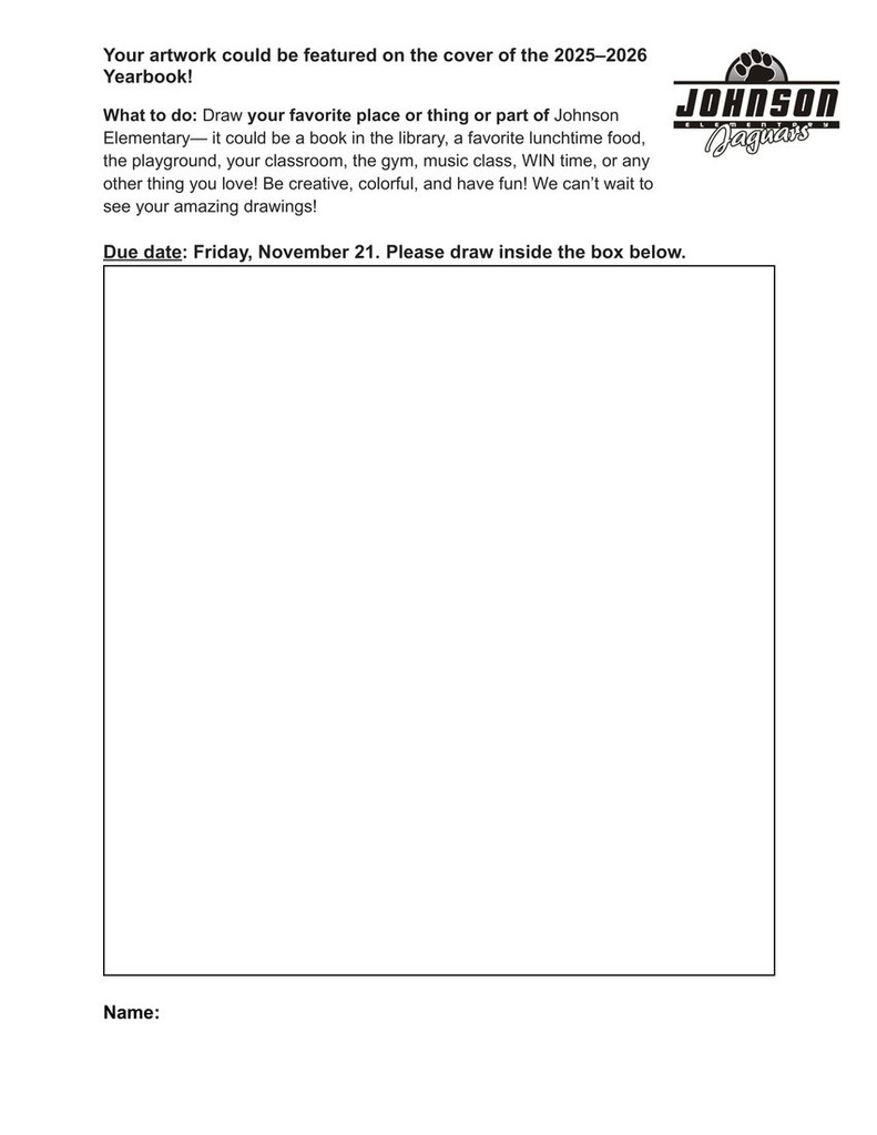 YEARBOOK COVER CONTEST!