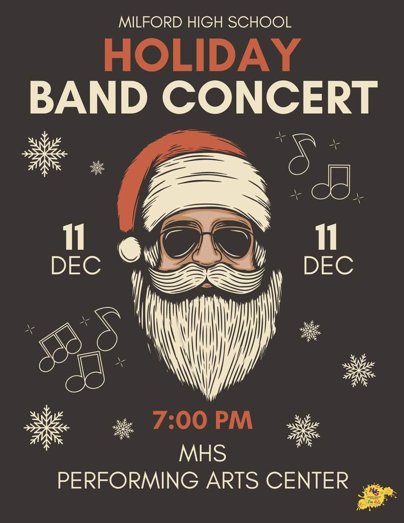 MHS band concert promo