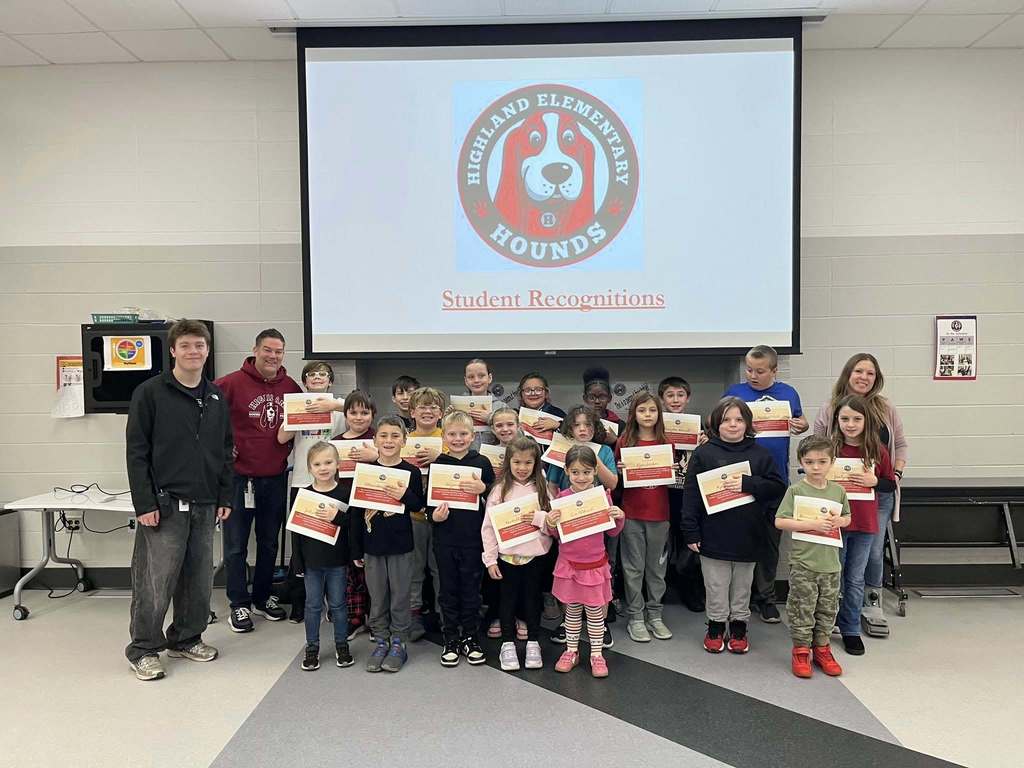Hound of the Month Student Celebration