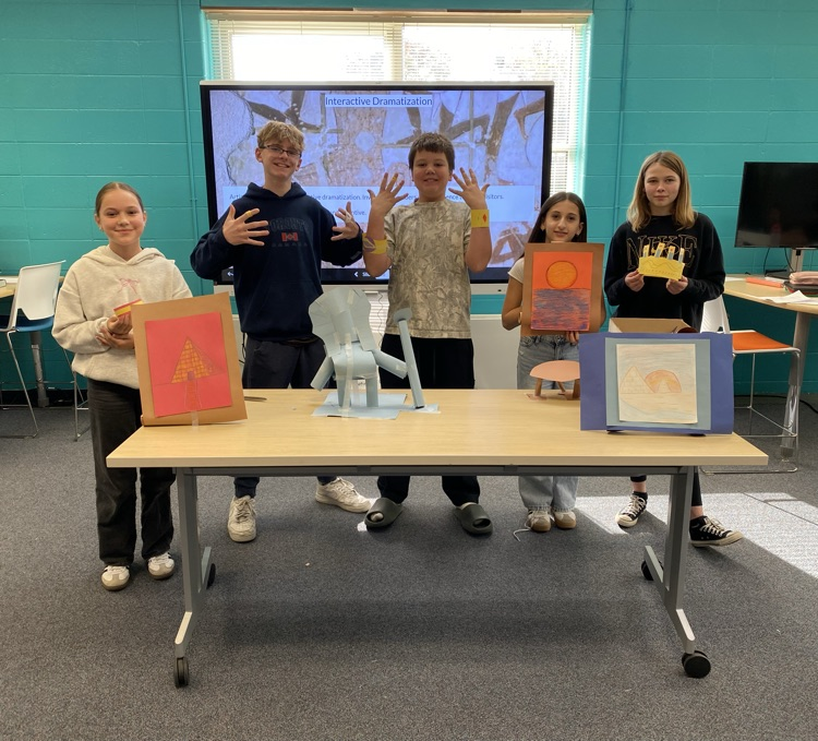 Last week Mr. DeBono's 7th grade Social Studies students learned about Egyptian social classes by working in groups, roll playing and bringing this ancient civilization back to life! #wearemuir