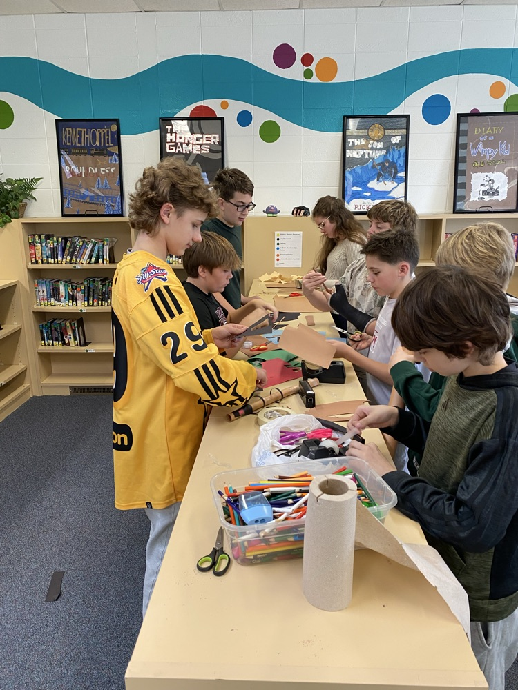 Last week Mr. DeBono's 7th grade Social Studies students learned about Egyptian social classes by working in groups, roll playing and bringing this ancient civilization back to life! #wearemuir